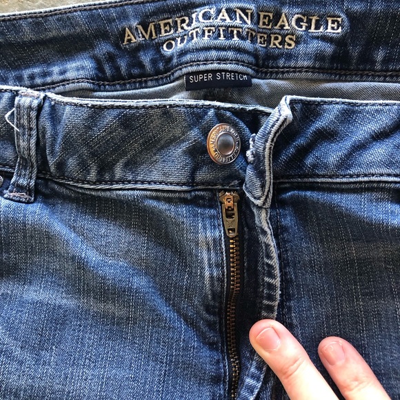 GUC American Eagle Favorite Boyfriend jeans Sz 18 - Picture 15 of 16